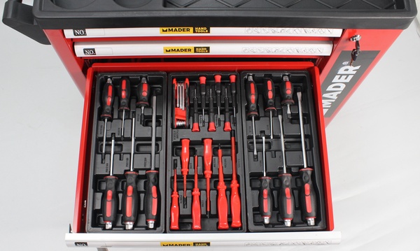 Carro Herramientas Taller Completo 156 Piezas